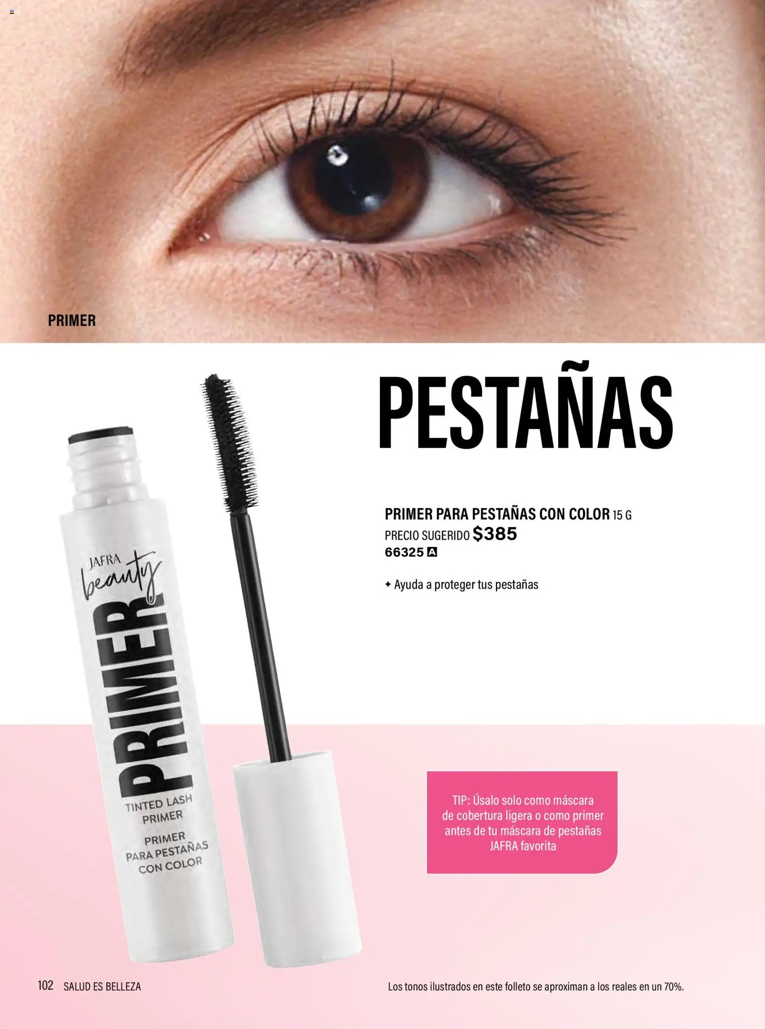 Nuevas ofertas de JAFRA válidas en toda la República Mexicana desde el 01/07/2026. ¡Encuentra las mejores ofertas en JAFRA catálogo Organizador de Ventas! | Página: 102 | Productos: Brillo, Té