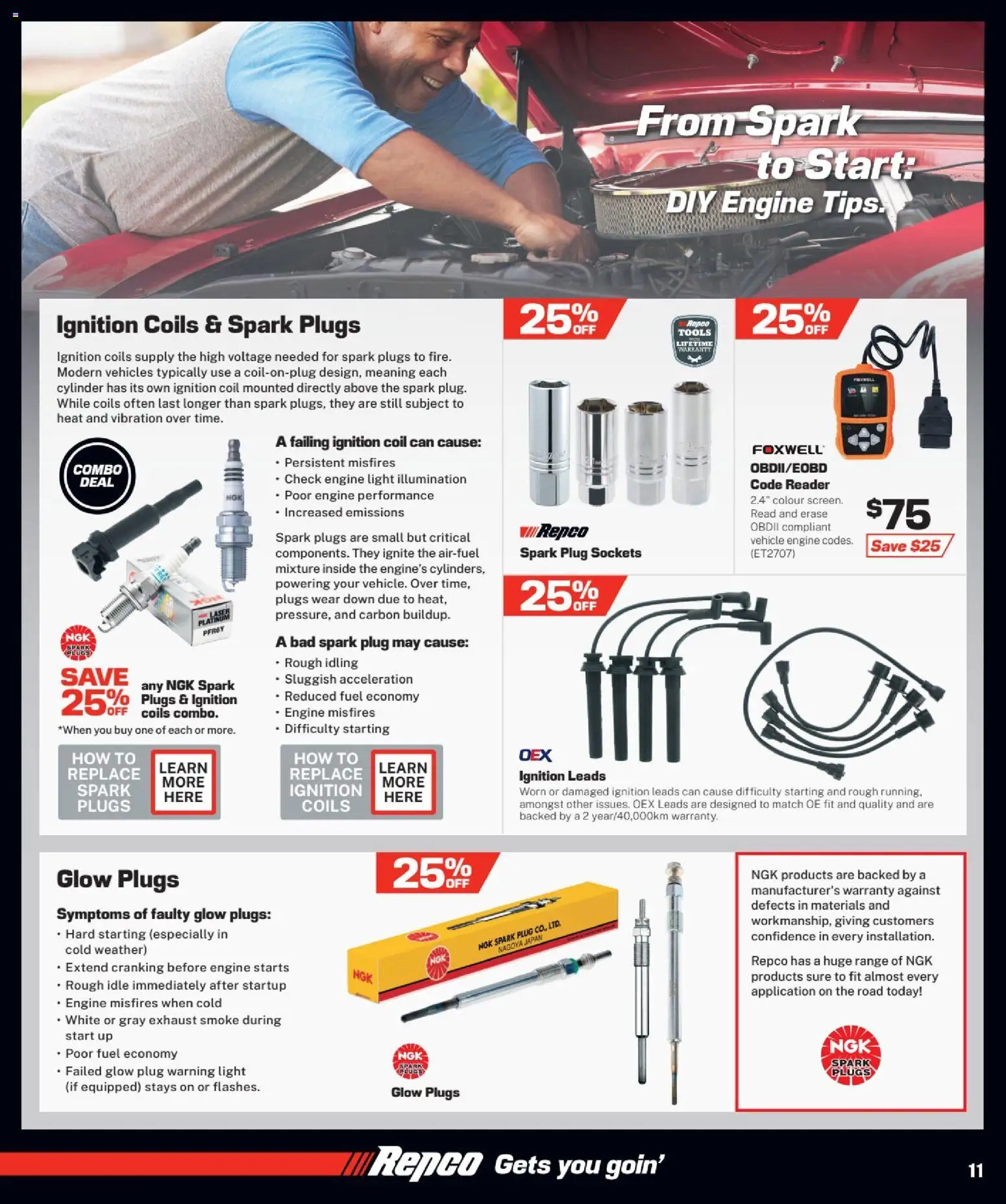 Repco catalogue - valid from 23/07/2026 | Page: 11 | Products: Light, Tools