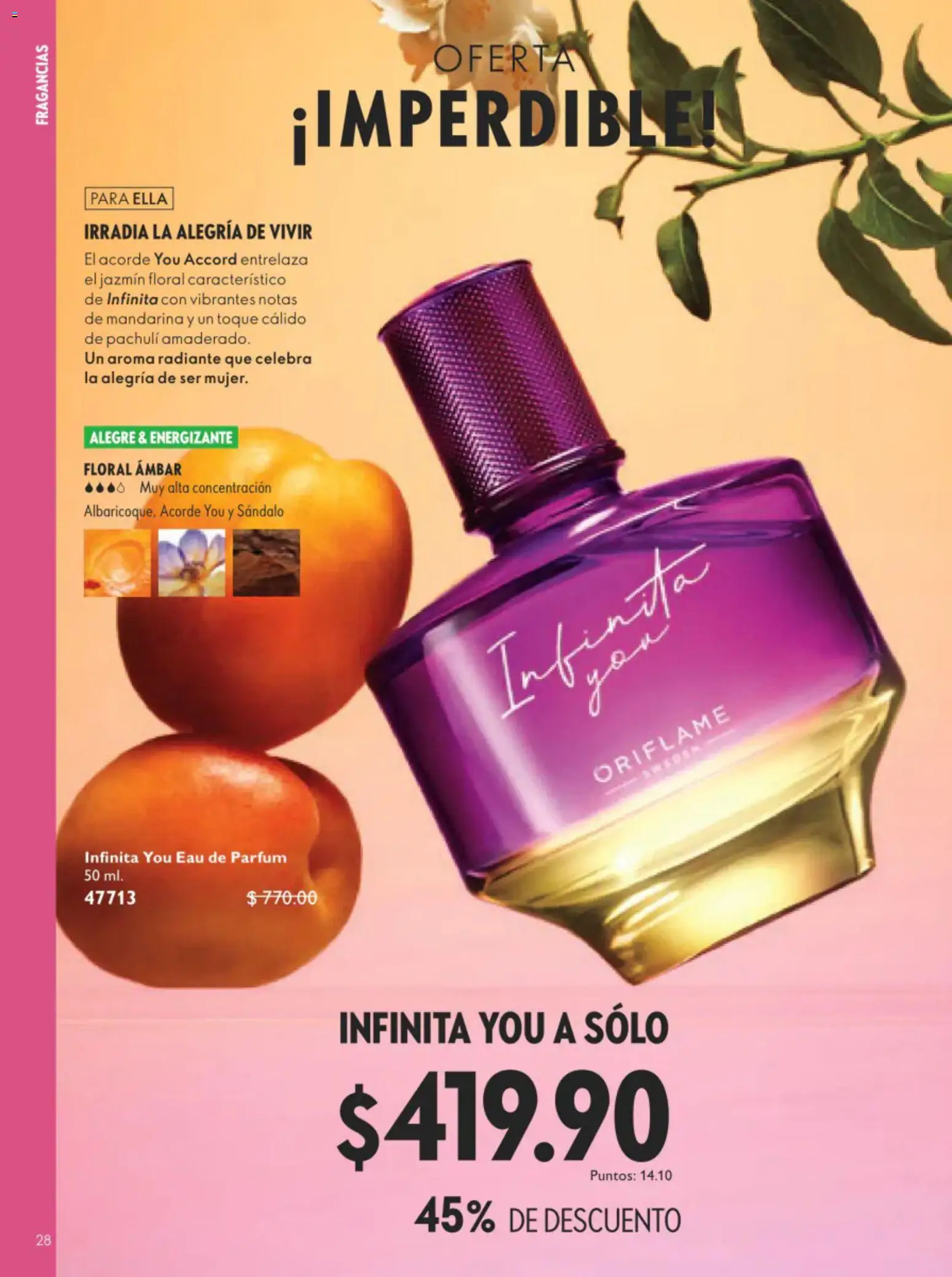 Nuevas ofertas de Oriflame válidas en toda la República Mexicana desde el 11/07/2026. ¡Encuentra las mejores ofertas en Oriflame campaña 10 2026! | Página: 28 | Productos: Radiante
