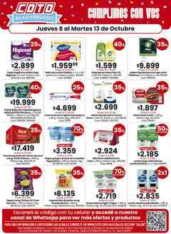 Vista previa Coto - Productos Motivo válido desde el 08/10/2026