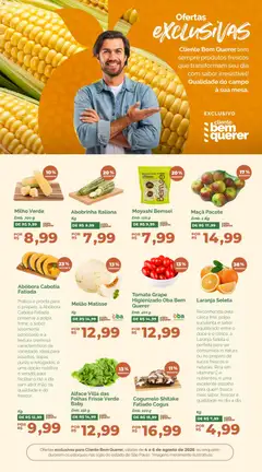 Oba Hortifruti - Ofertas da semana - Pré-Visualização do folheto da loja Oba Hortifruti, válido de 04/08/2026 | Página: 5 | Produtos: Melão, Abobrinha, Alface, Vitamina c