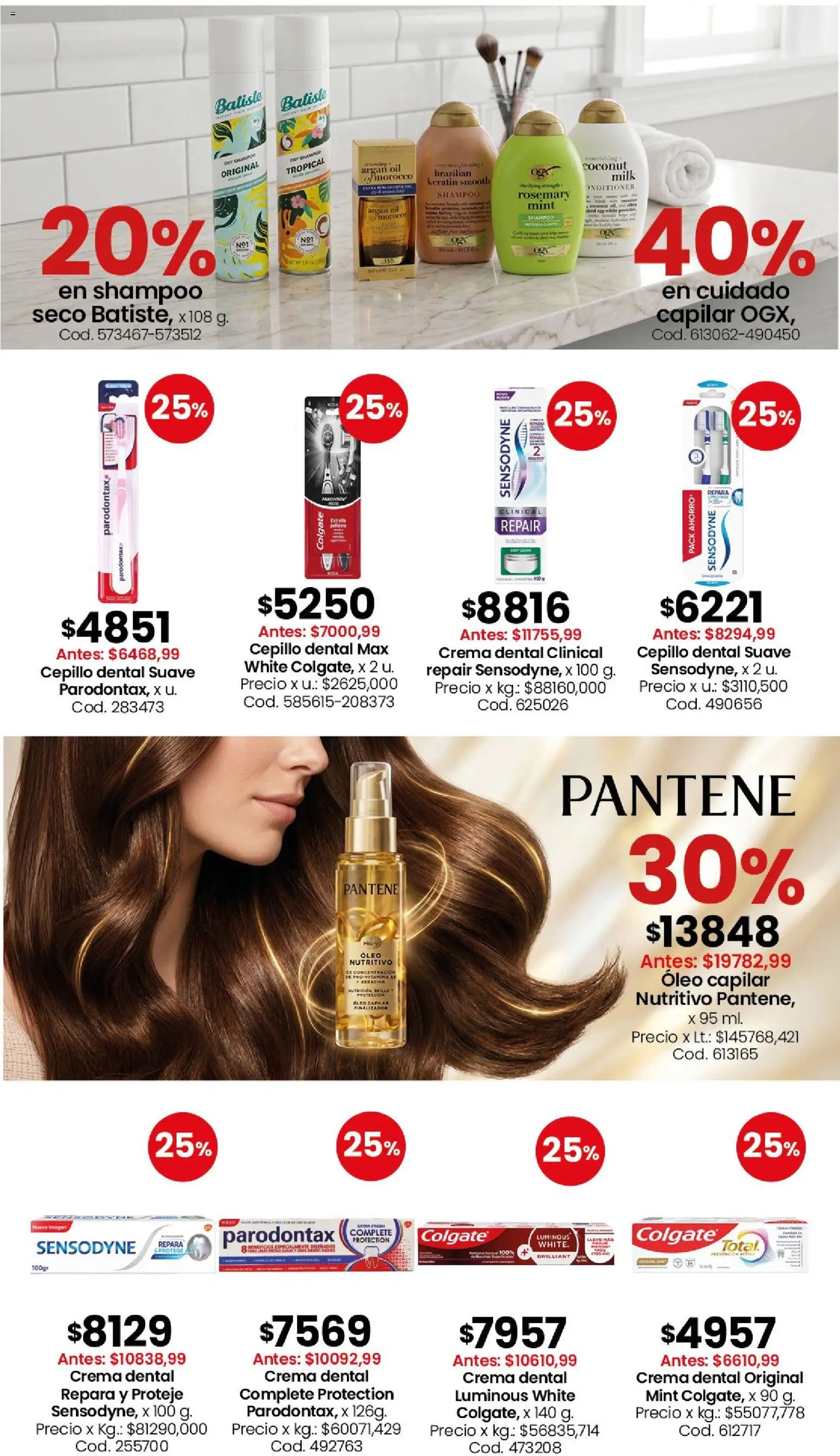 Coto - Perfumería y limpieza │ válido desde el 08.06.2026 | Página: 5 | Productos: Cepillo, Shampoo, Huevo, Crema