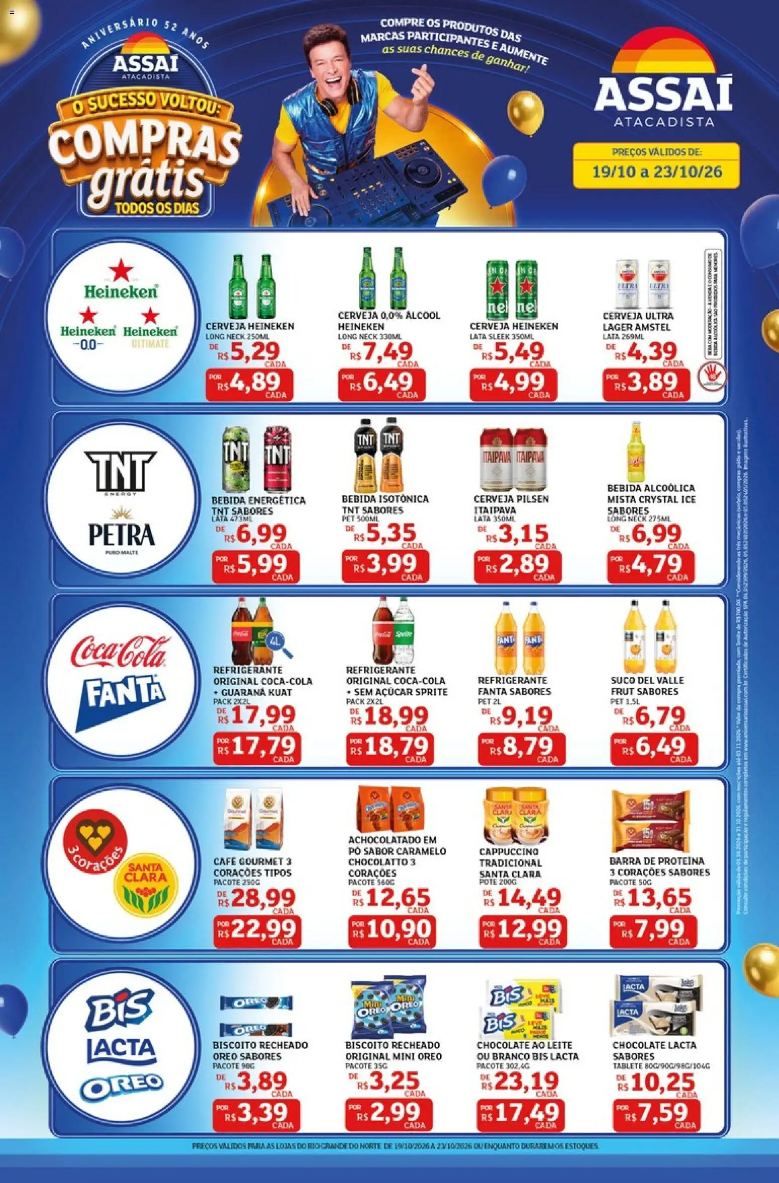 Assaí Atacadista Folheto - válido de 19/10/2026 | Página: 1