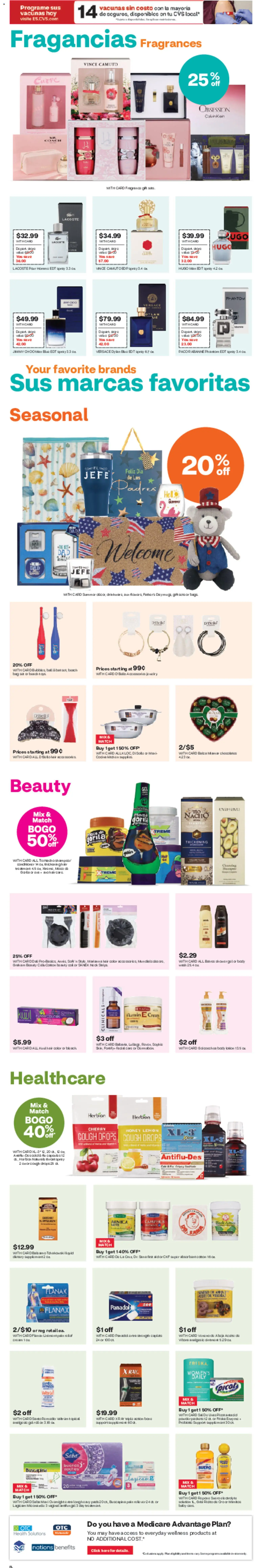 CVS Pharmacy y más - valid from 24.05.2026 | Page: 2 | Products: Fragrance, Conditioner, Hair color, Lemon