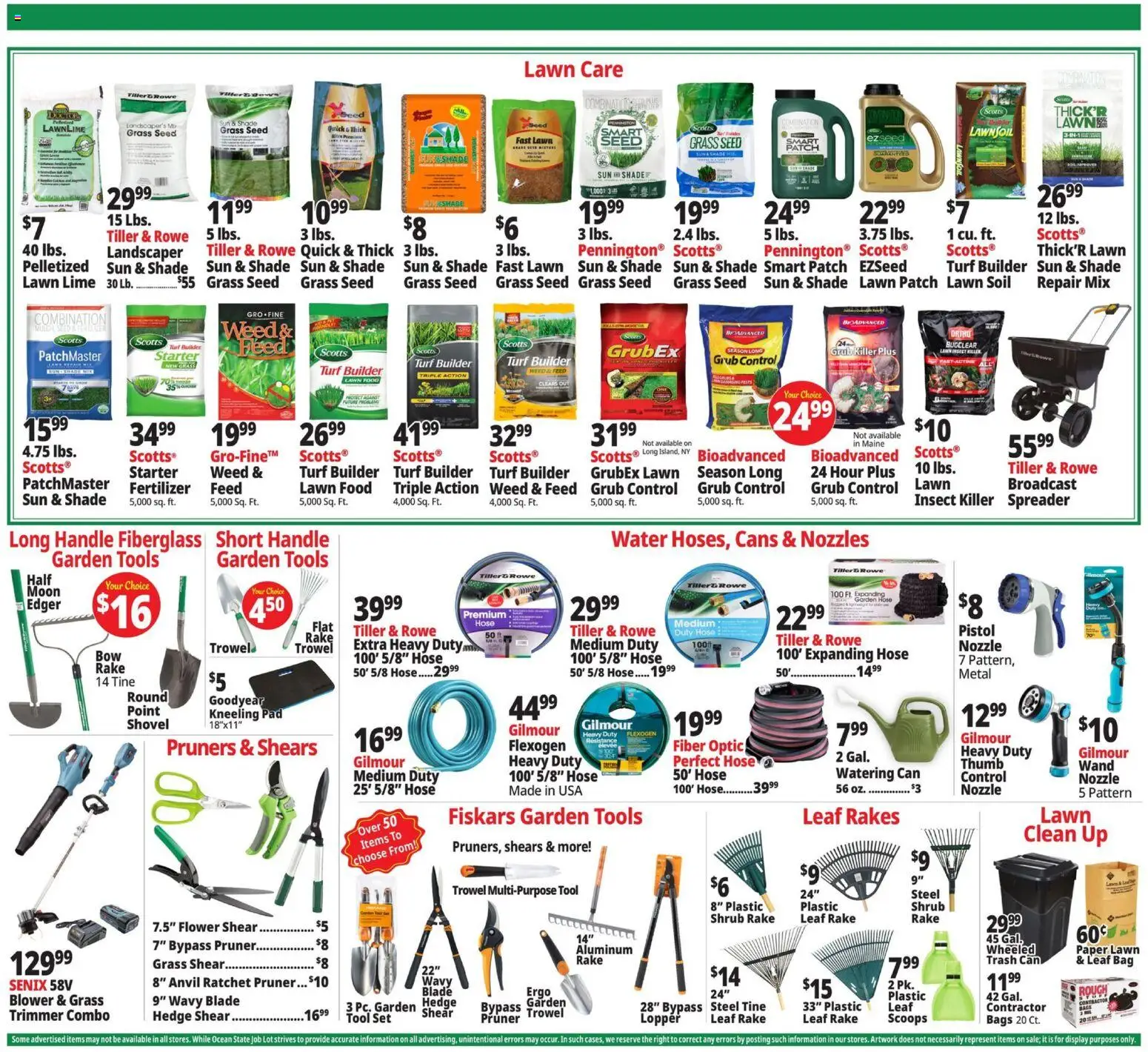 Ocean State Job Lot Weekly Ad - valid from 12.03.2026 | Page: 5 | Products: Shovel, Water, Lime, Bag