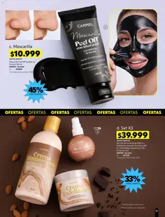 Carmel catálogo C14/26 -  Vista previa de la revista de la tienda Carmel valido desde el 01/10/2026 | Página: 245 | Productos: Exfoliante corporal, Crema, Mascarilla, Carbón