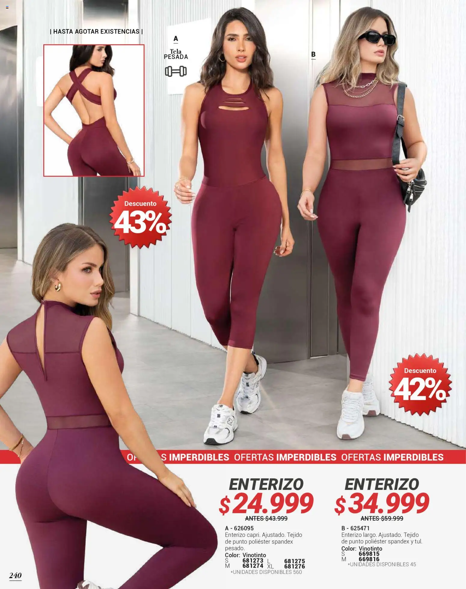 Carmel revista - valida desde el 01/04/2026 | Página: 240 | Productos: Enterizo