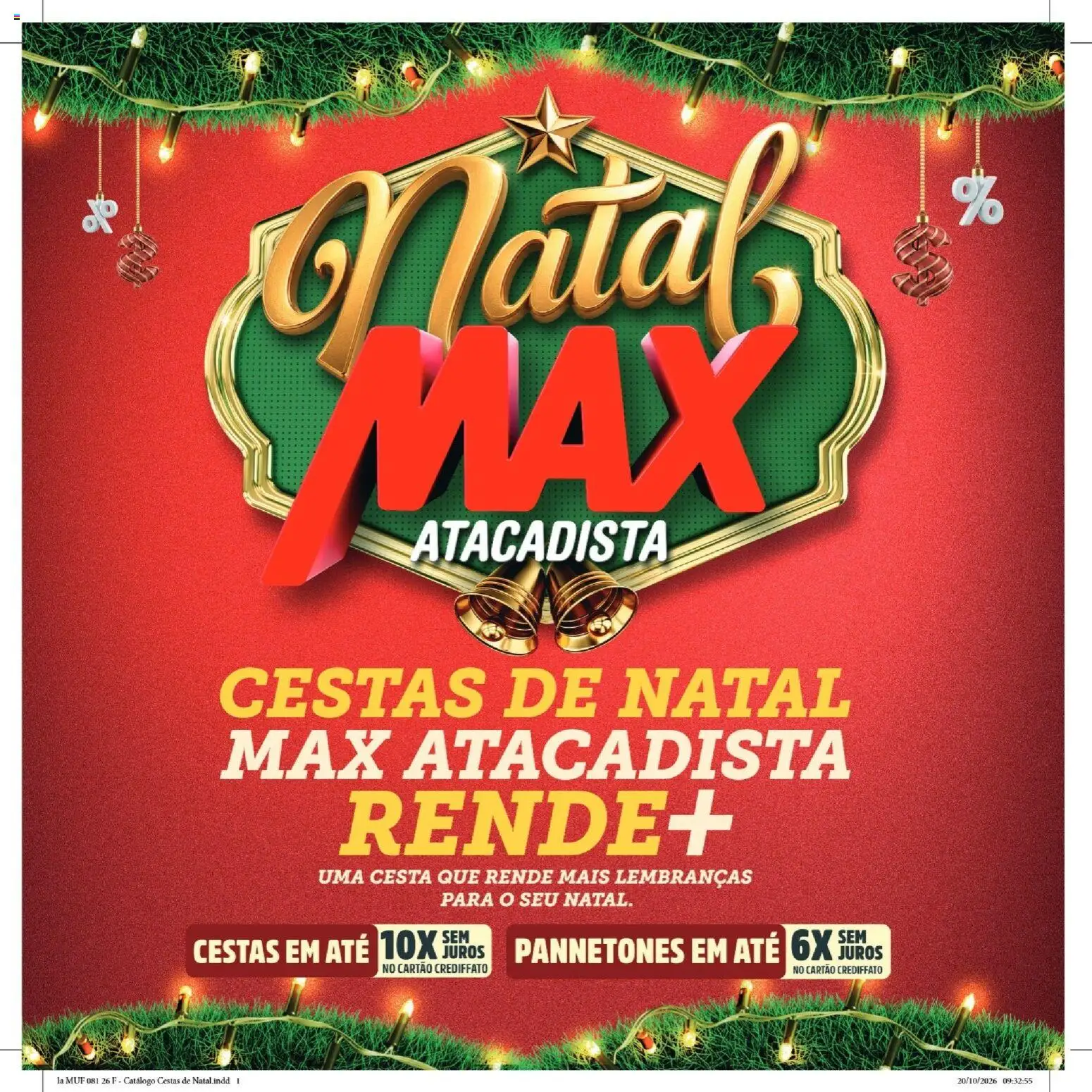Max Atacadista Folheto - válido de 15/10/2026 | Página: 1