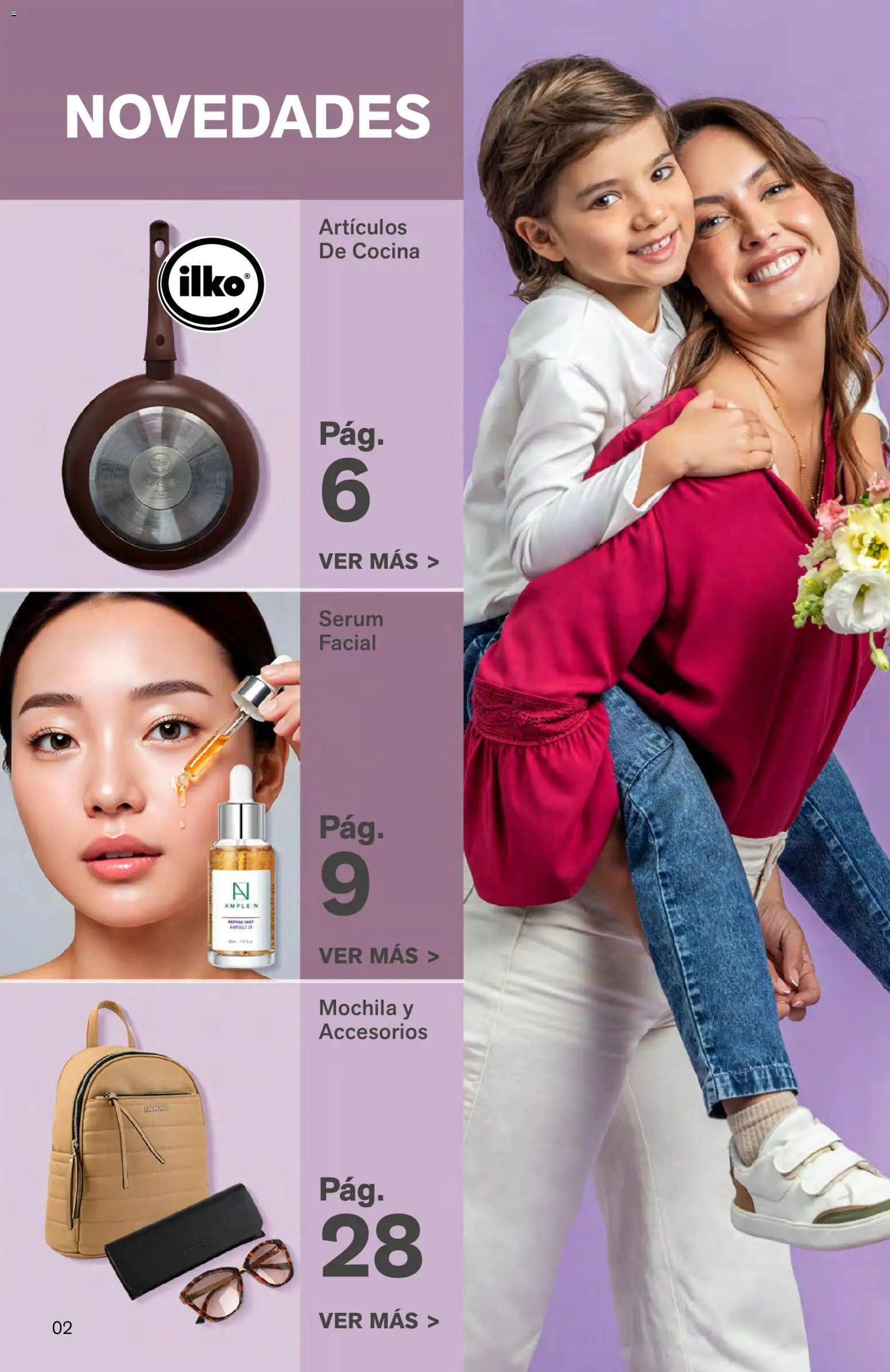 Catálogo Leonisa válido desde 27.04.2026 | Página: 2 | Productos: Mochila, Cocina