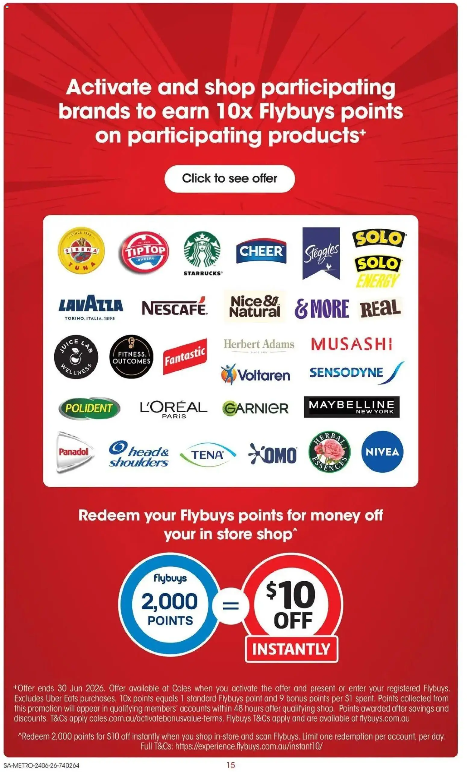 Coles catalogue - valid from 23/06/2026 | Page: 15 | Products: Juice, Bakery