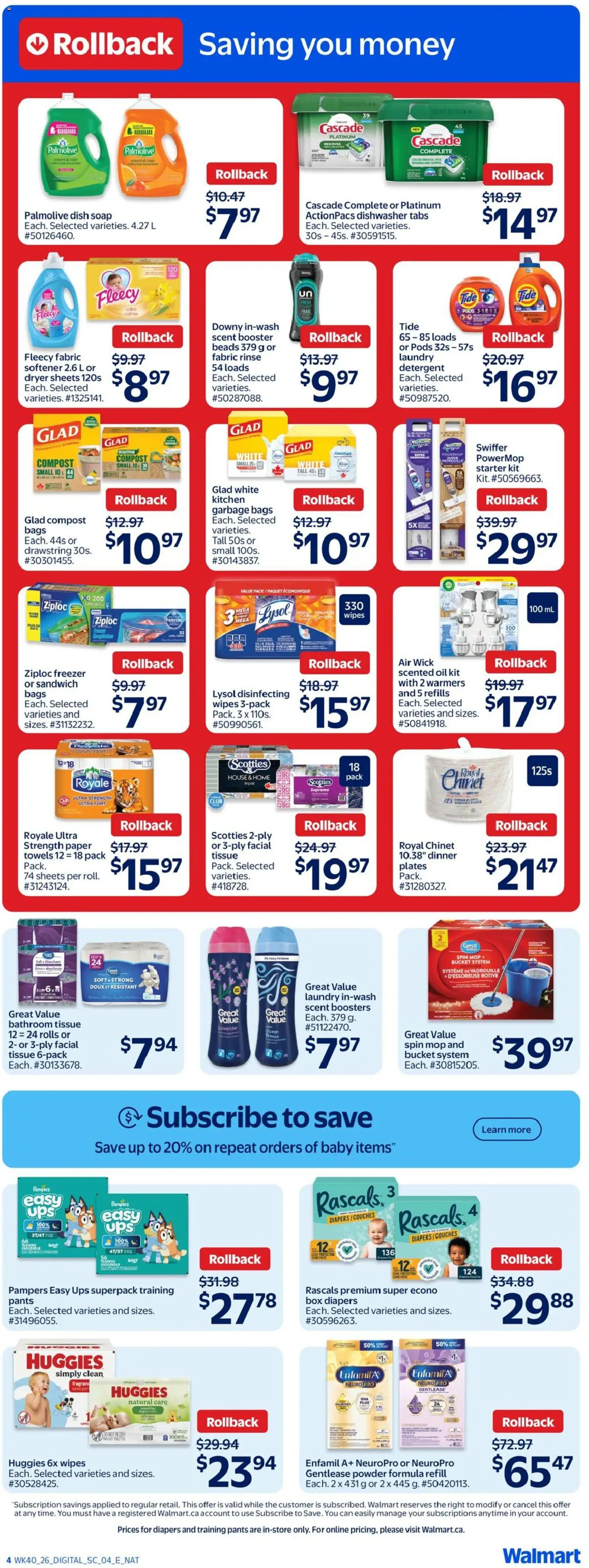 Walmart flyer valid from Oct 29, 2026 | Page: 7