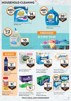 Preview of Foodworks catalogue - valid from 10.06.2026 | Page: 31 | Products: Plant, Water, Lemon, Laundry