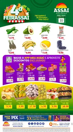 Assaí Atacadista ofertas - AM - Pré-Visualização do folheto da loja Assaí Atacadista, válido de 10.06.2026