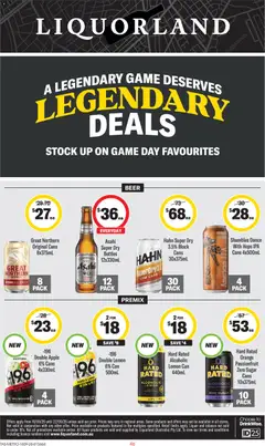 Preview of Liquorland catalogue TAS - valid from 16/09/2026
