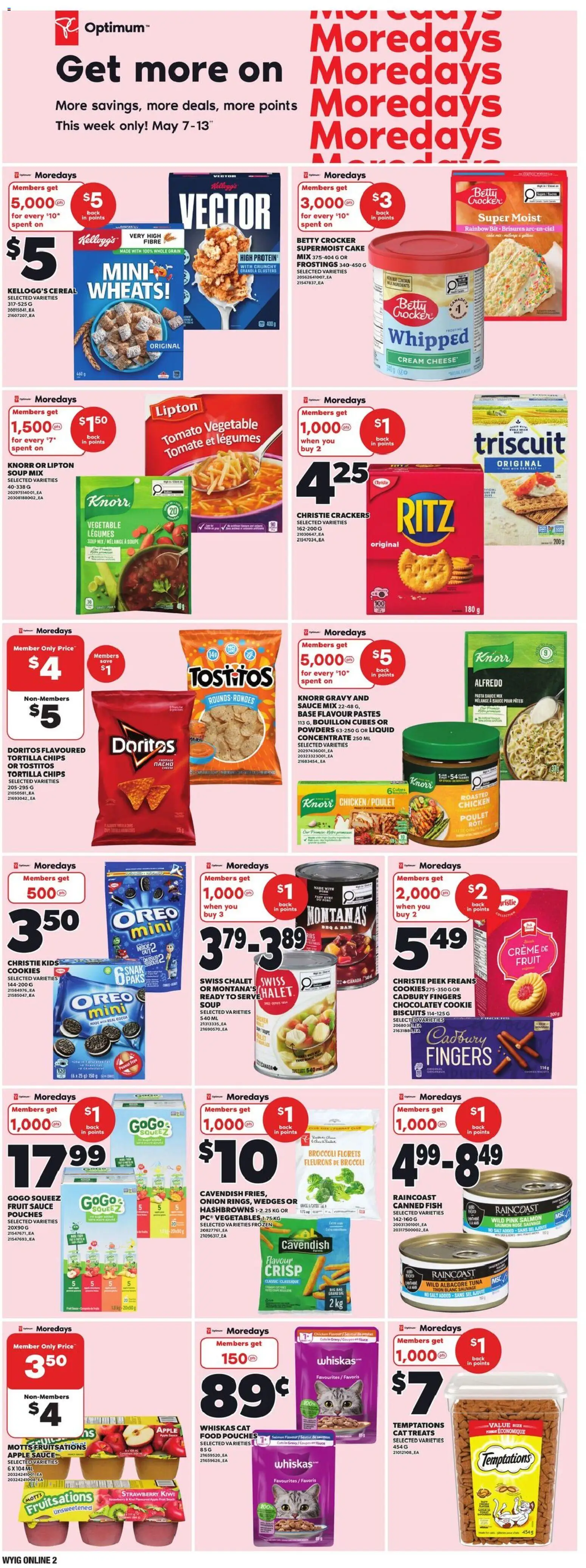 Independent Grocer flyer valid from 07.05.2026 | Page: 6 | Products: Pasta, Kiwi, Cookies, Chicken