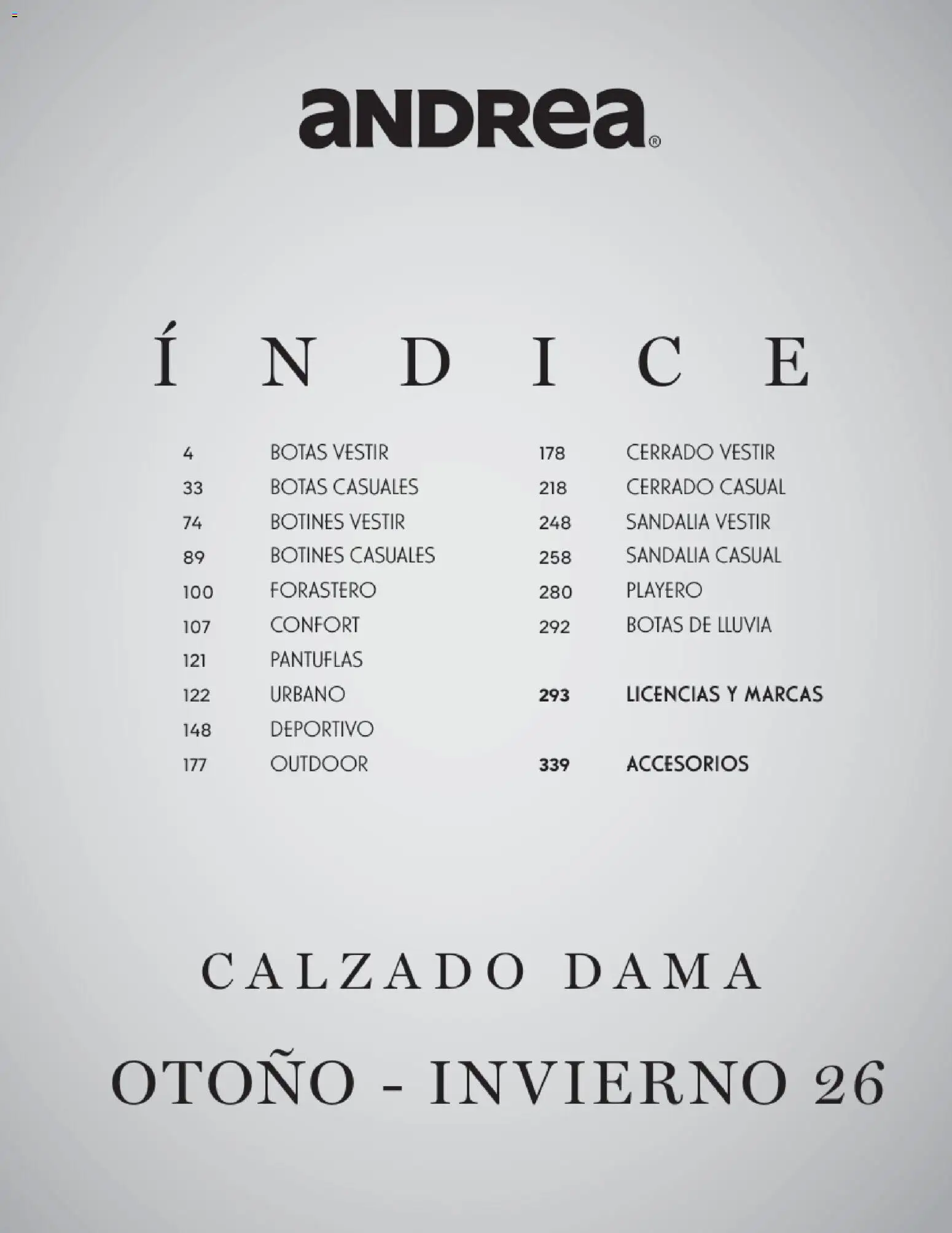 Nuevas ofertas de Andrea válidas en toda la República Mexicana desde el 23/08/2026. ¡Encuentra las mejores ofertas en Andrea catálogo Otoño Invierno! | Página: 3