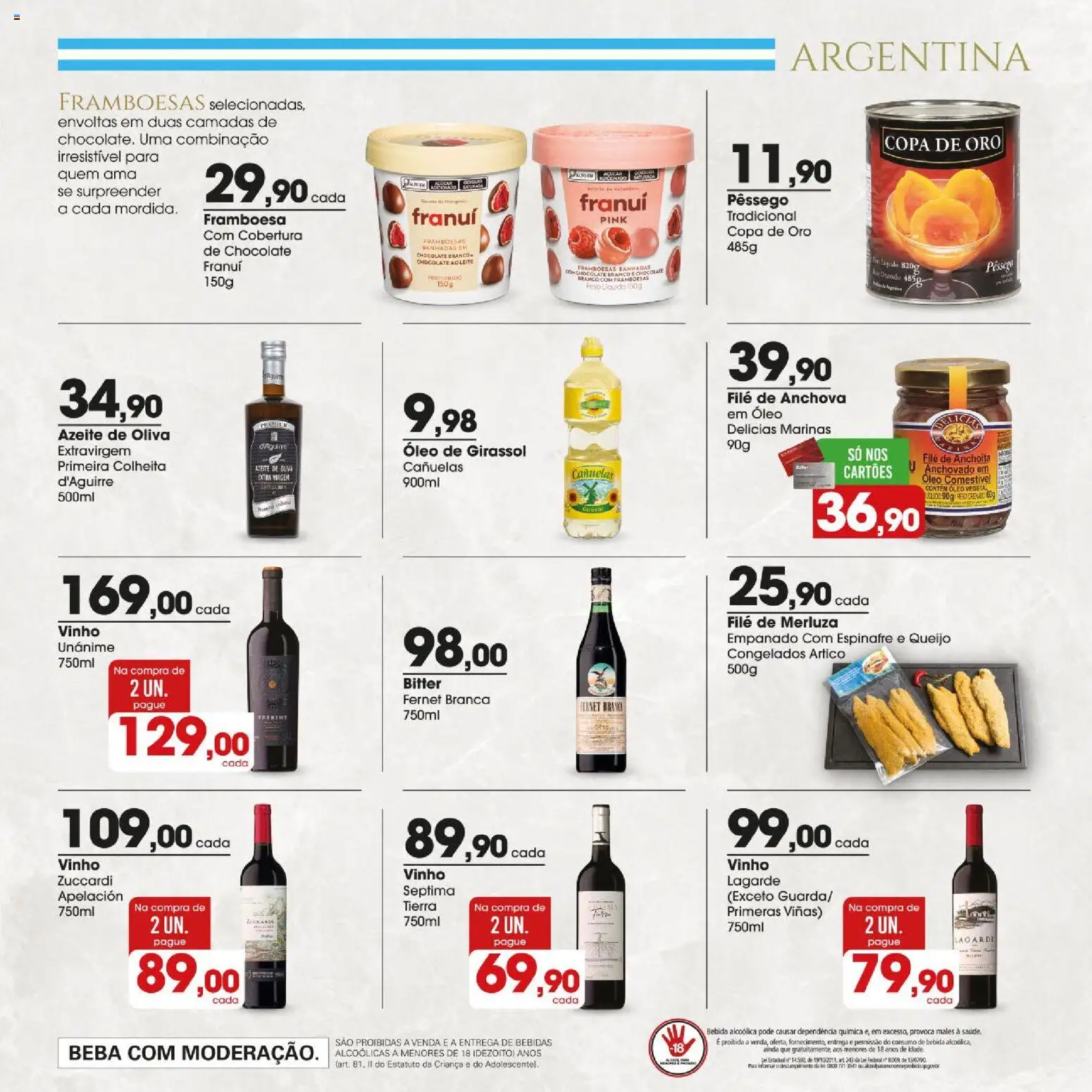 Zaffari Folheto - válido de 06/08/2026 | Página: 13 | Produtos: Framboesas, Espinafre, Leite, Óleo de girassol