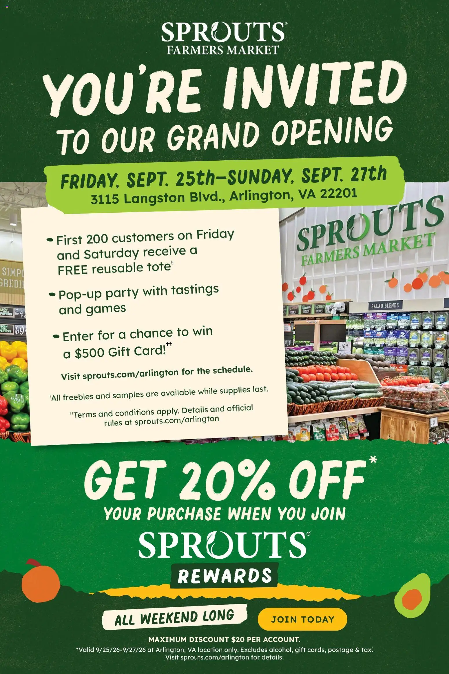 Sprouts Weekly Ad - valid from 09/16/2026 | Page: 1 | Products: Salad, Celery