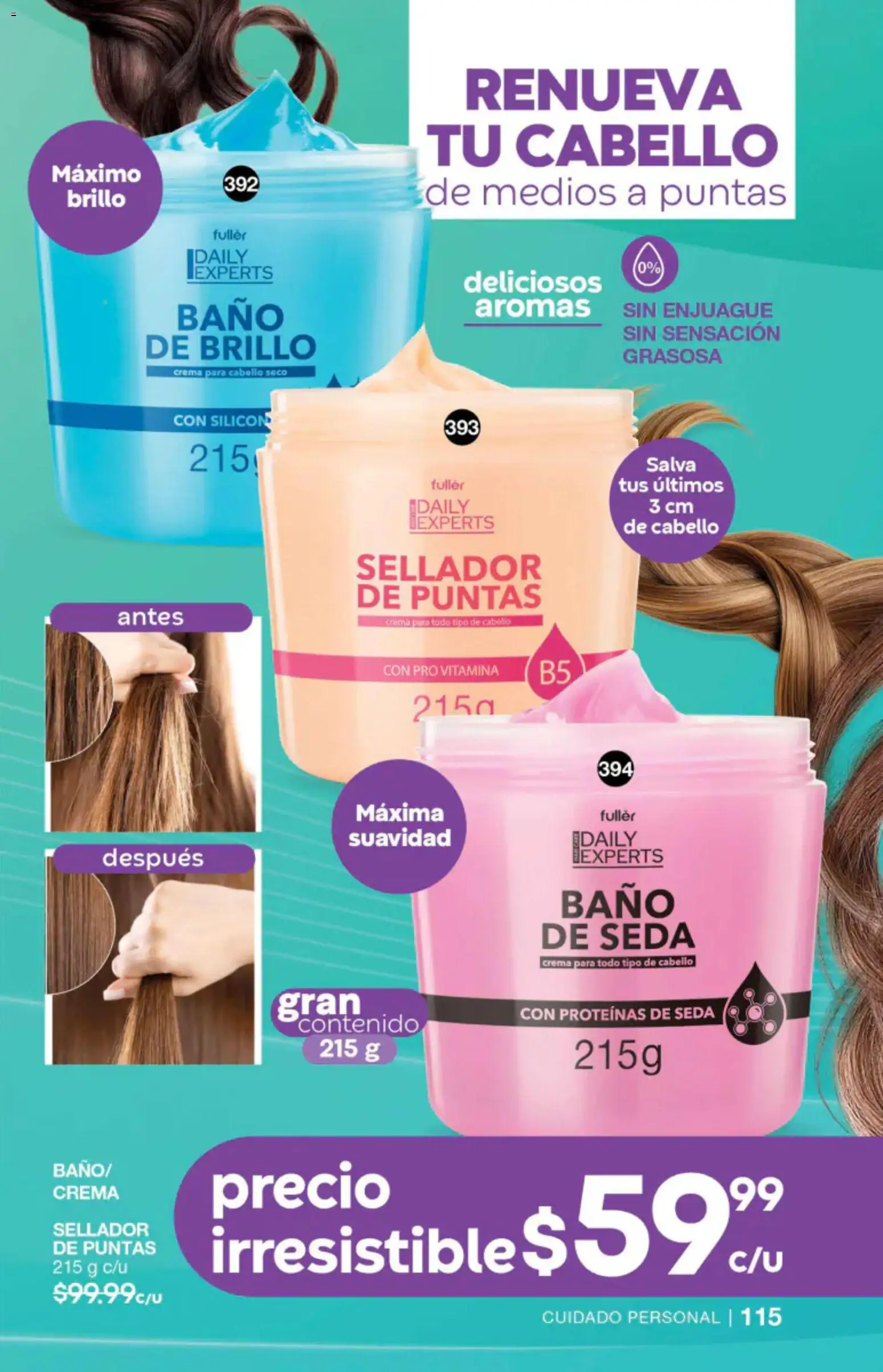 Nuevas ofertas de Fuller válidas en toda la República Mexicana desde el 27/05/2026. ¡Encuentra las mejores ofertas en Fuller campaña 4 2026! | Página: 115