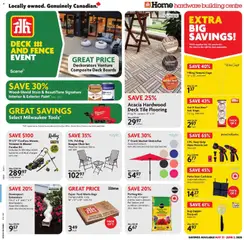 Preview of Home Hardware weekly flyer / circulaire from shop Home Hardware valid from 21.05.2026