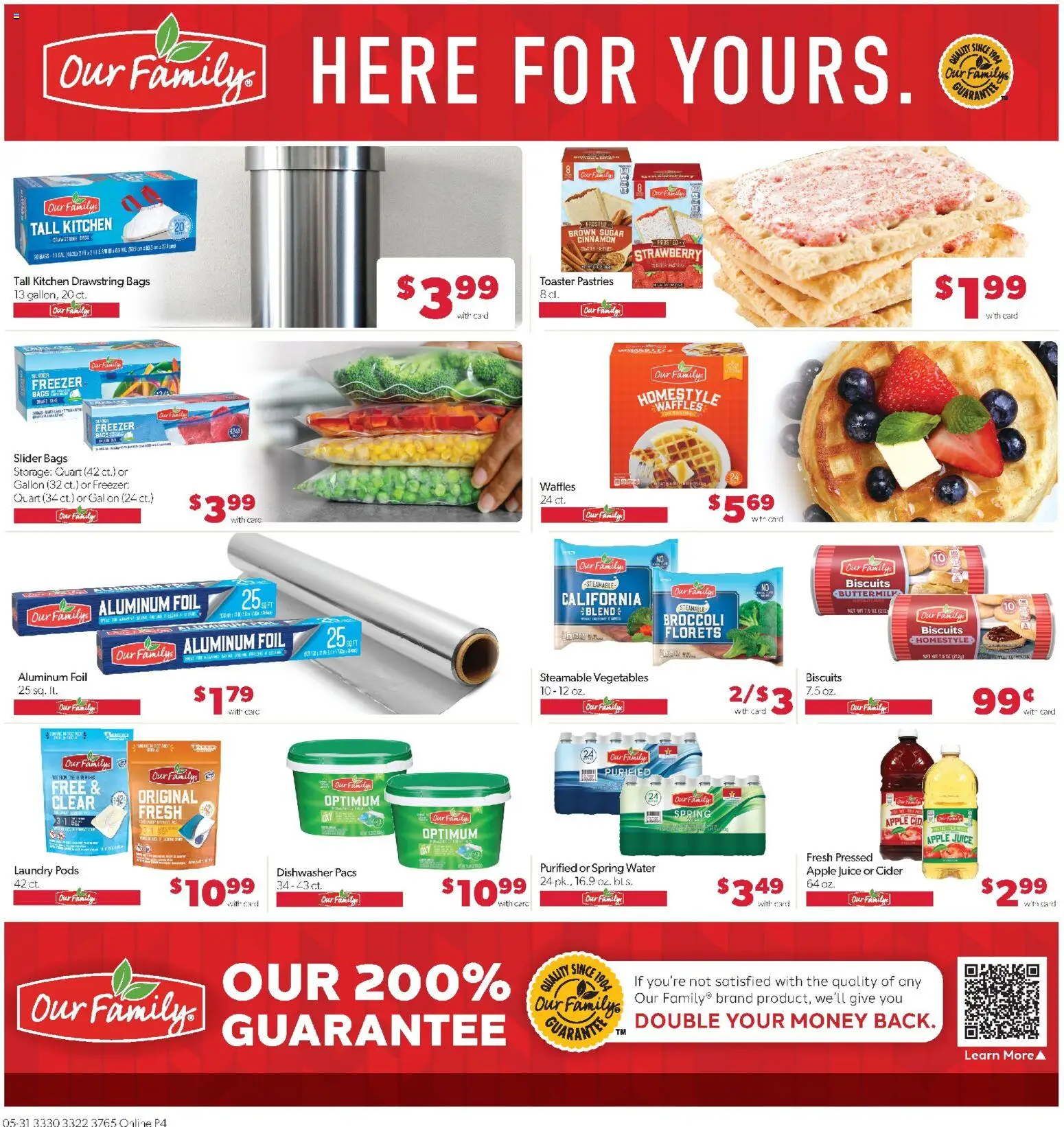 Family Fare Weekly Ad - MN - valid from 31.05.2026 | Page: 8 | Products: Toaster, Water, Freezer, Dishwasher