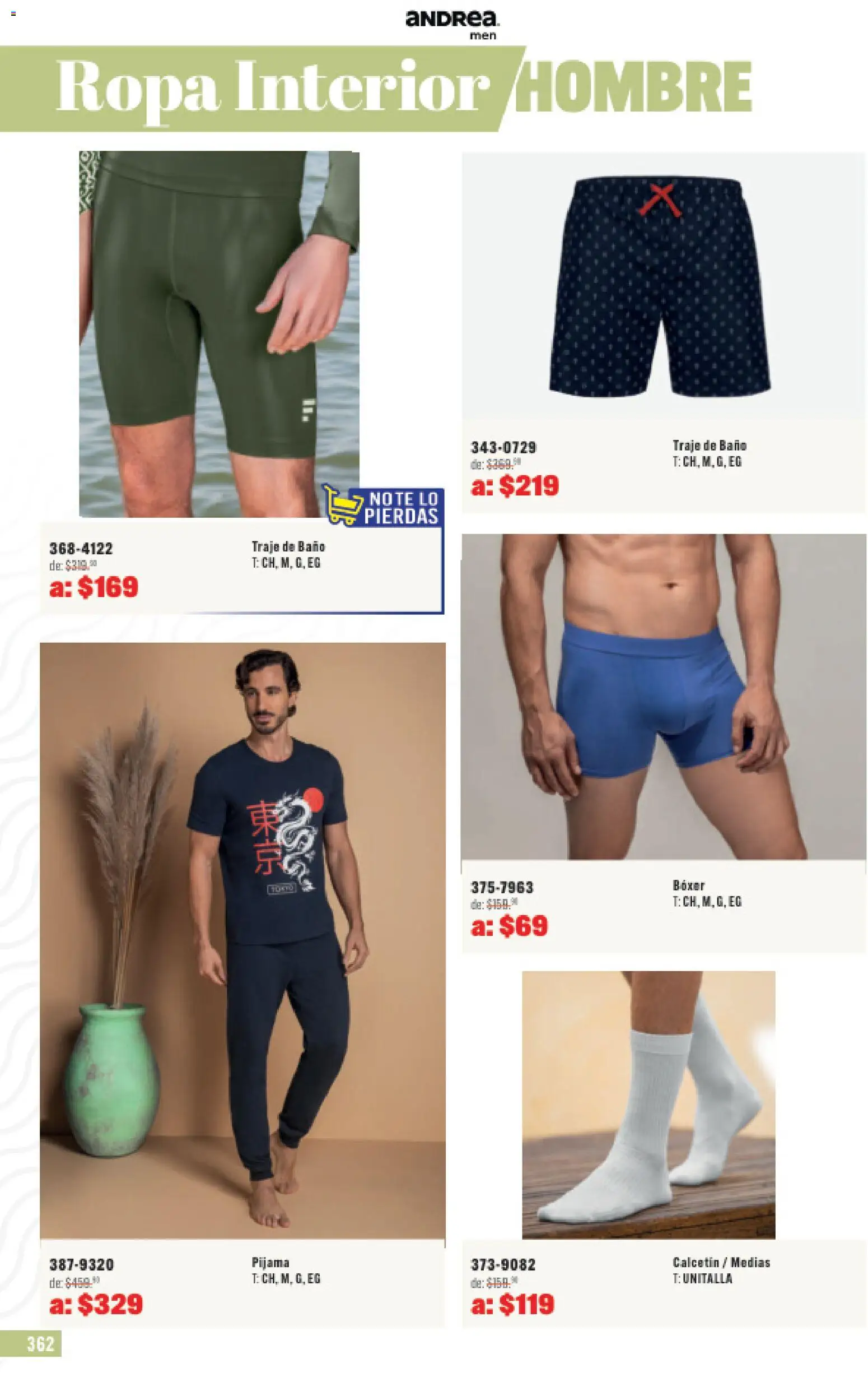 Nuevas ofertas de Andrea válidas en toda la República Mexicana desde el 31.05.2026. ¡Encuentra las mejores ofertas en Andrea catálogo Outlet! | Página: 362