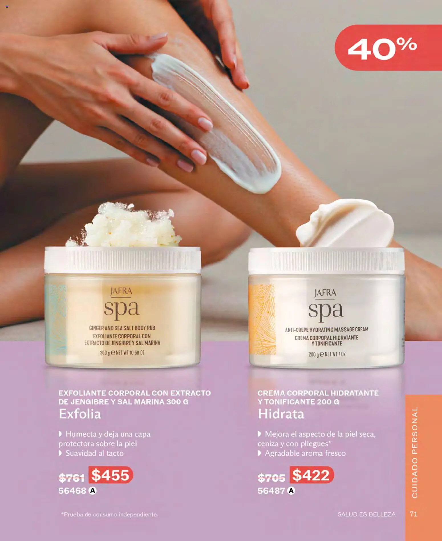 Nuevas ofertas de JAFRA válidas en toda la República Mexicana desde el 01/09/2026. ¡Encuentra las mejores ofertas en JAFRA catálogo! | Página: 71