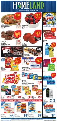 Preview of Homeland weekly ads valid from 10.06.2026