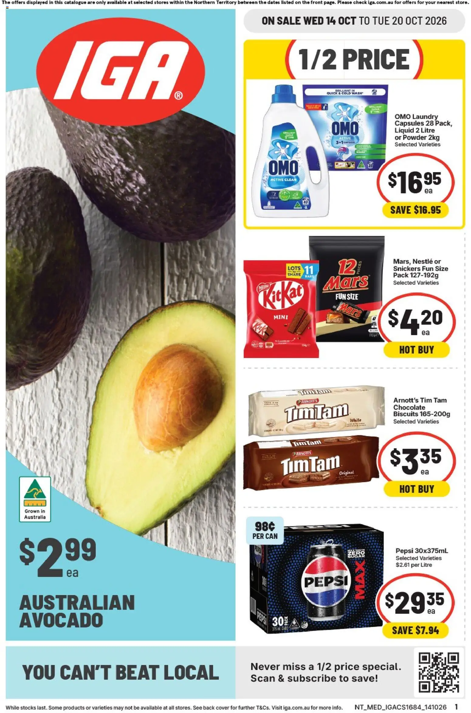 IGA catalogue - valid from 14/10/2026 | Page: 1