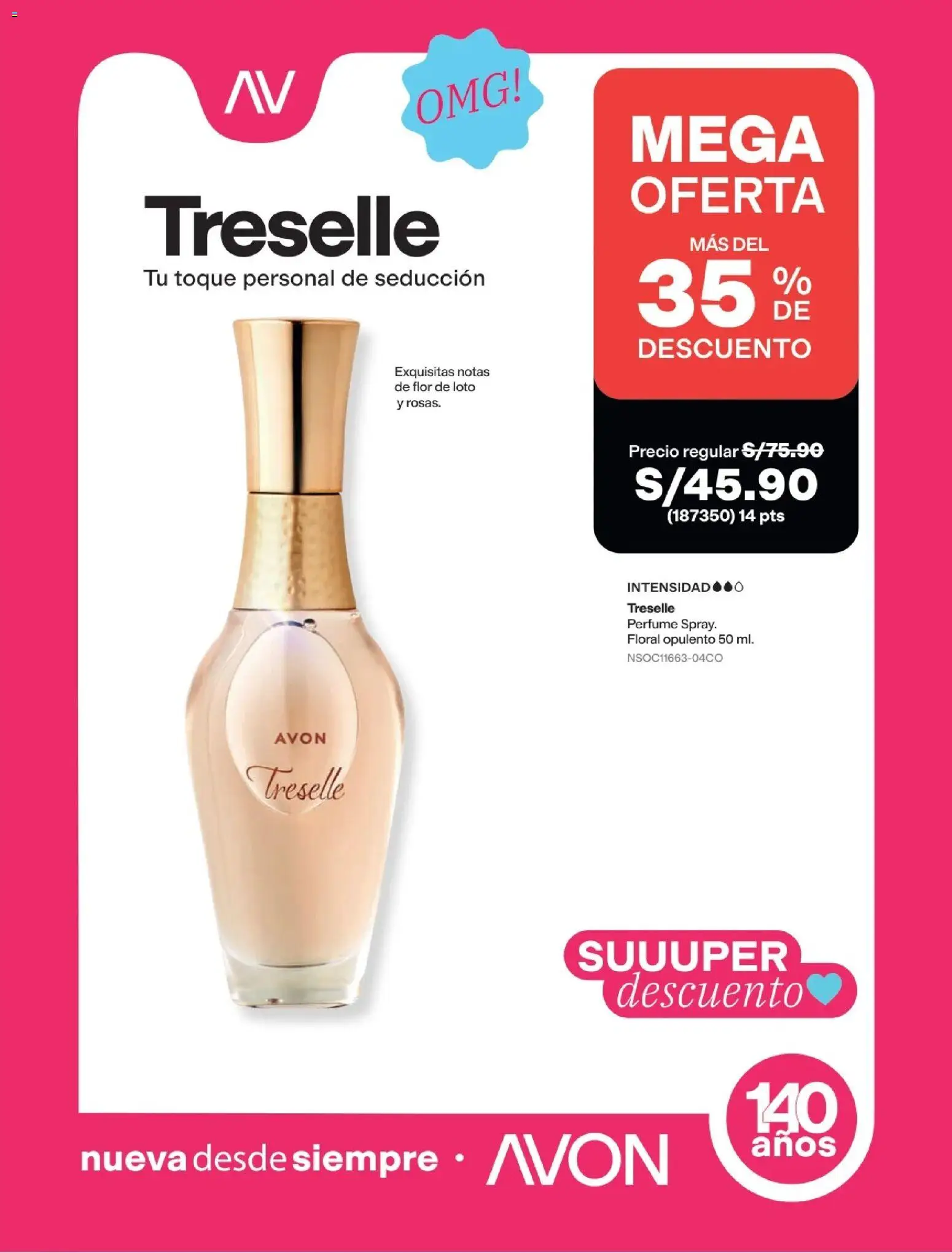 Catálogo Avon válido desde 11/08/2026 | Página: 232 | Productos: Perfume, Loto