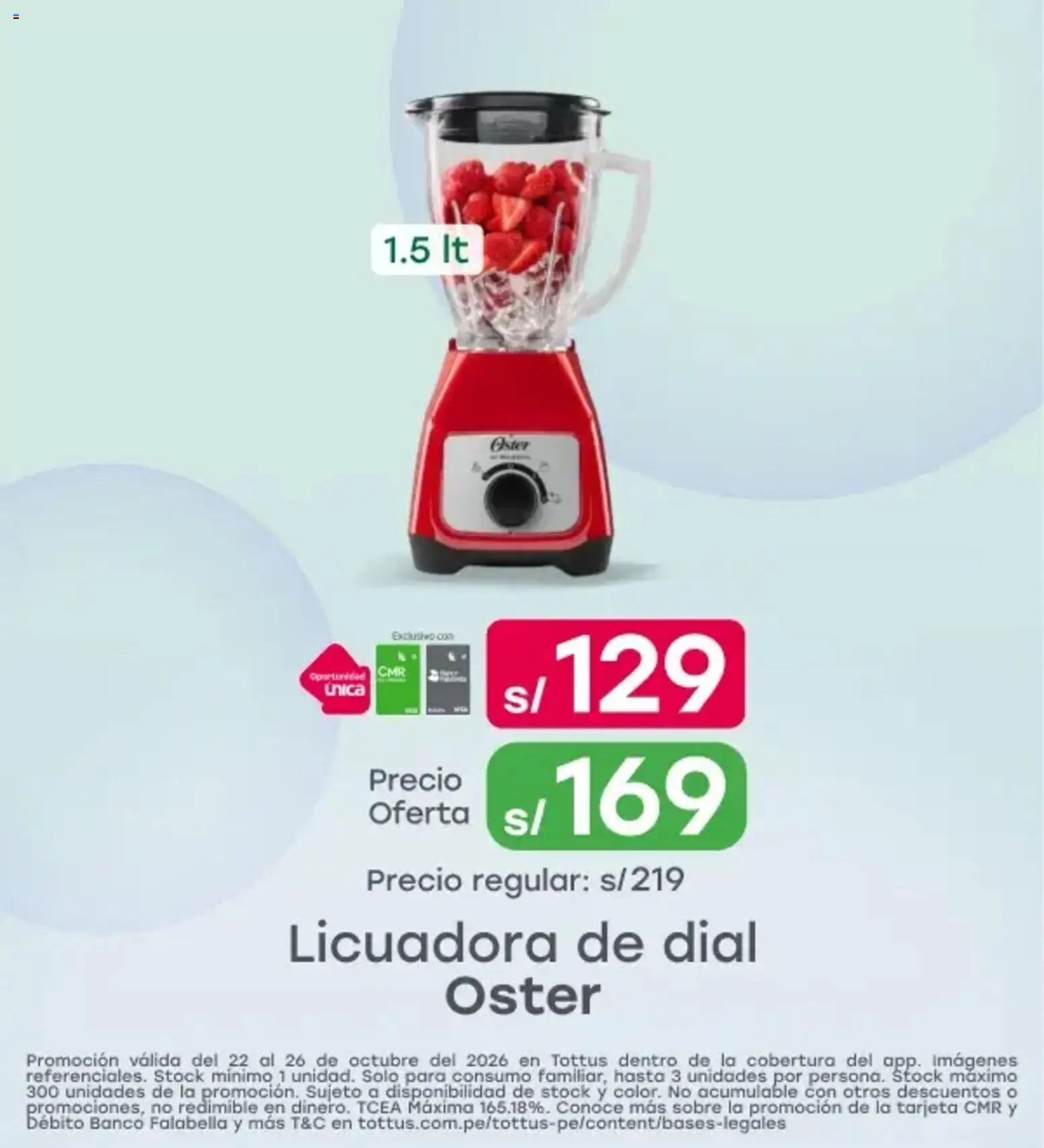Catálogo Tottus válido desde 22/10/2026 | Página: 5