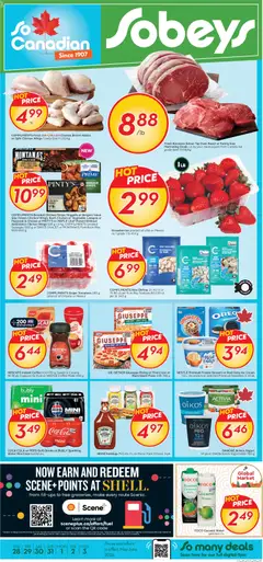 Preview of Sobeys weekly flyer / circulaire from shop Sobeys valid from 28.05.2026