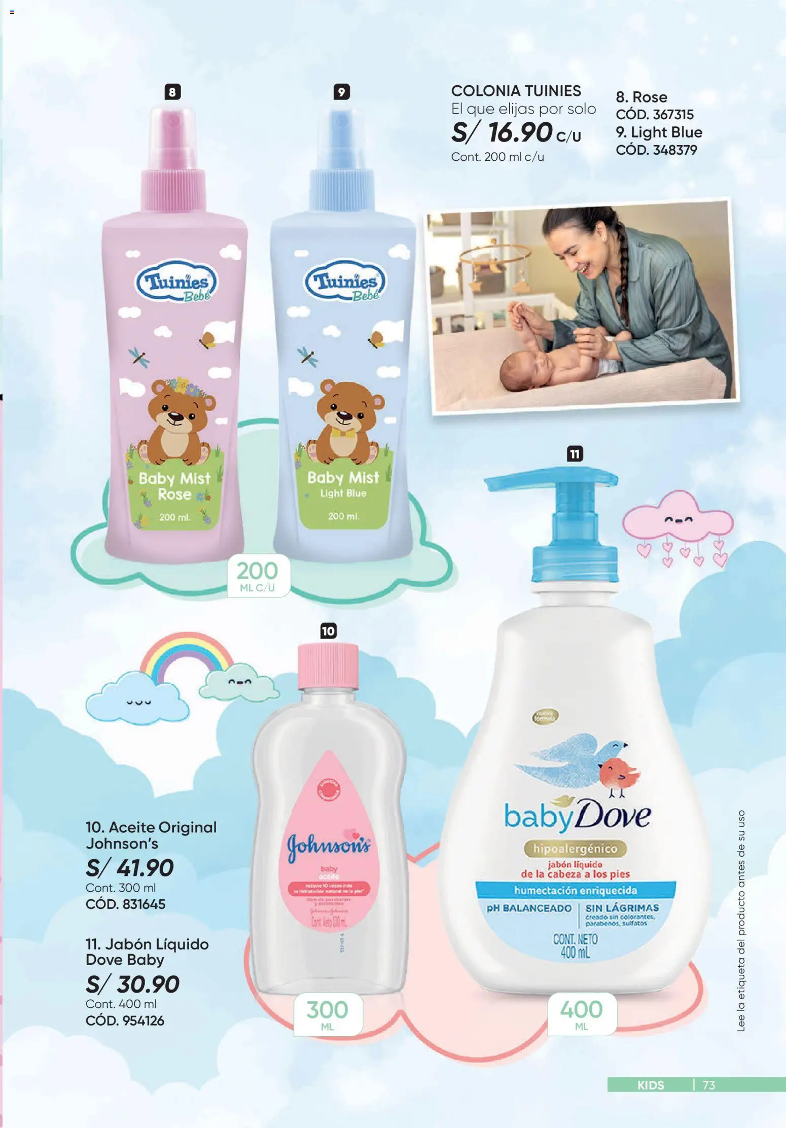 Catálogo Azzorti válido desde 31/08/2026 | Página: 73 | Productos: Jabón, Aceite