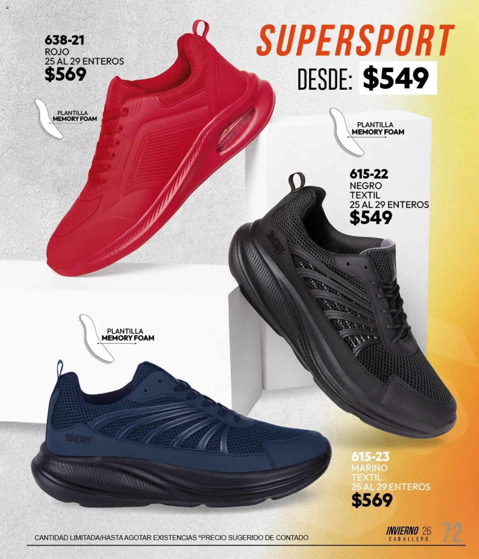 Nuevas ofertas de Cklass válidas en toda la República Mexicana desde el 11/09/2026. ¡Encuentra las mejores ofertas en Cklass catálogo Sportbrands Dama Invierno! | Página: 246