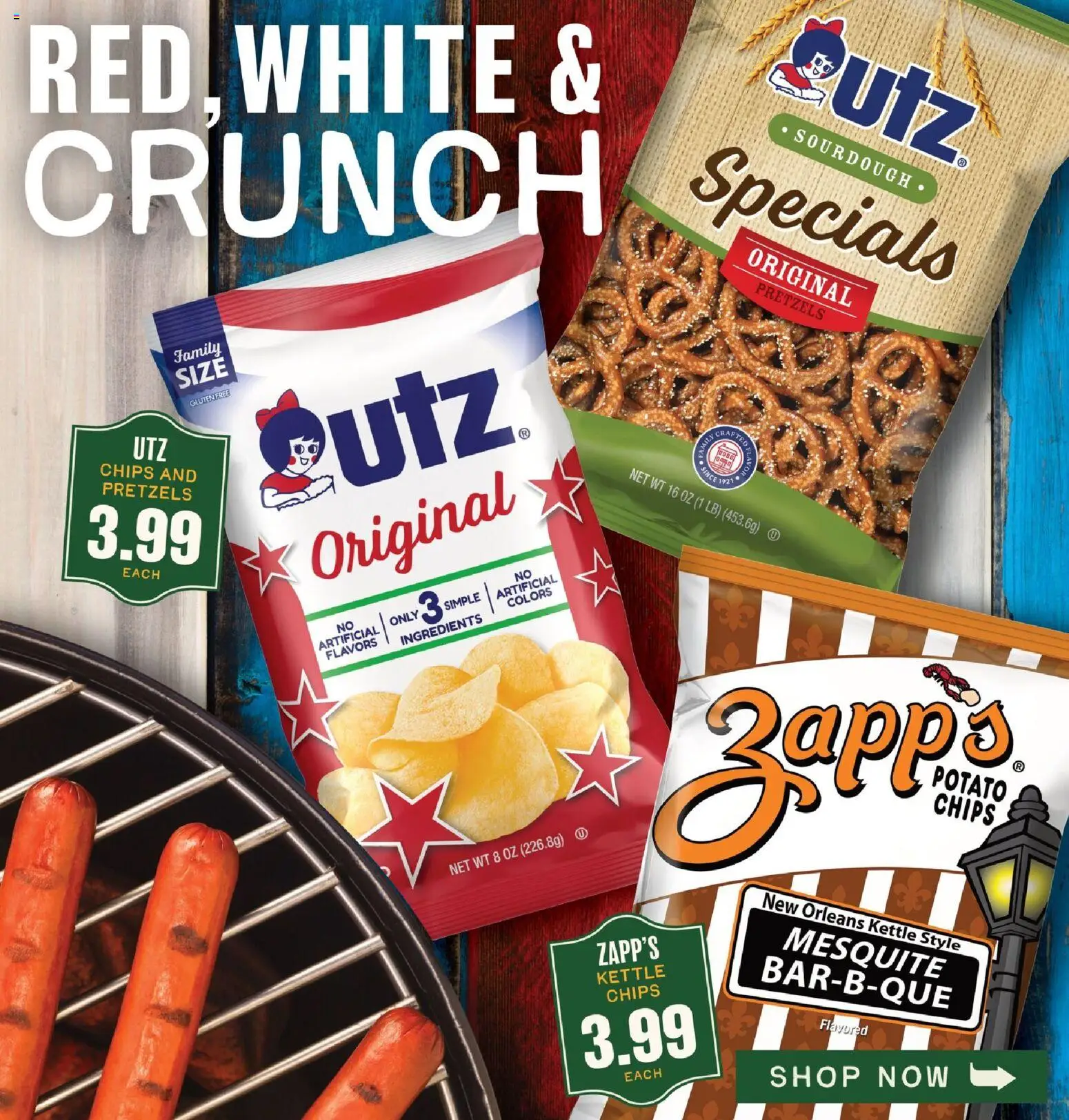Lowes Foods Weekly Ad - GA - valid from 07/01/2026 | Page: 14 | Products: Chips, Kettle