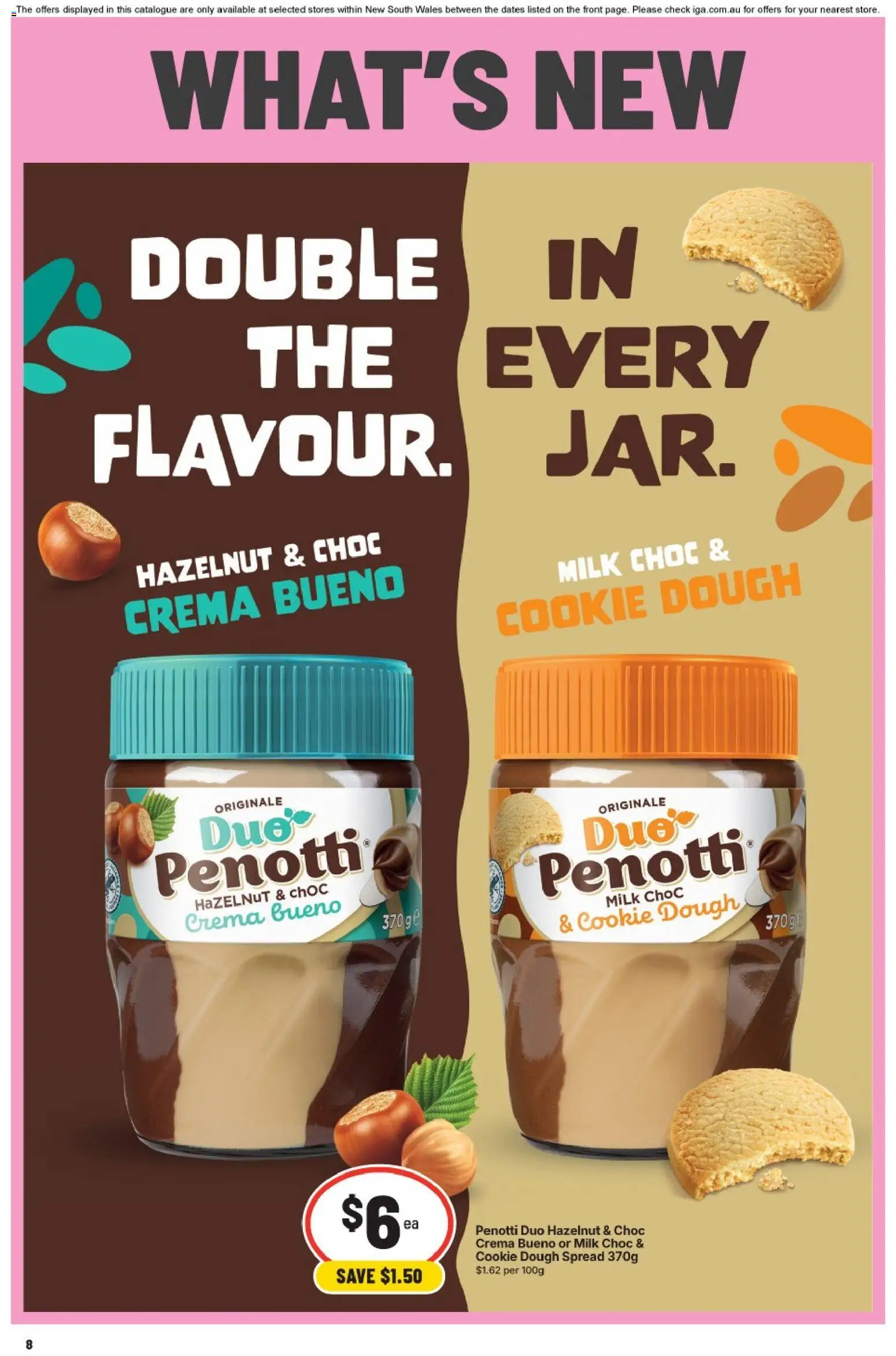 IGA catalogue - valid from 22/07/2026 | Page: 8 | Products: Milk