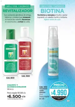 Vista previa Amodil - Campaña 10 válido desde el 01/06/2026 | Página: 95 | Productos: Champú, Acondicionador