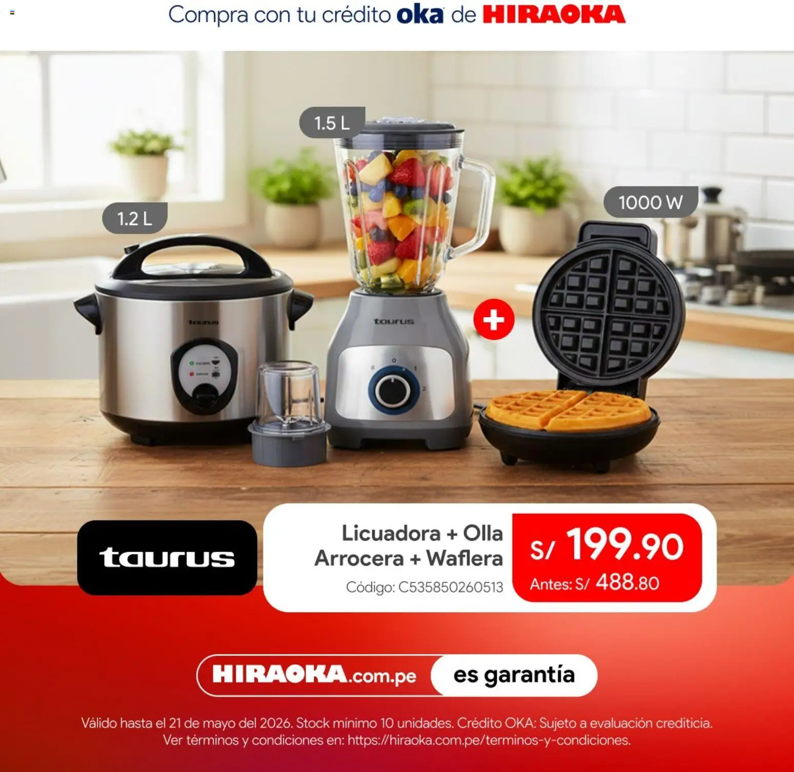 Catálogo Hiraoka válido desde 19.05.2026 | Página: 6
