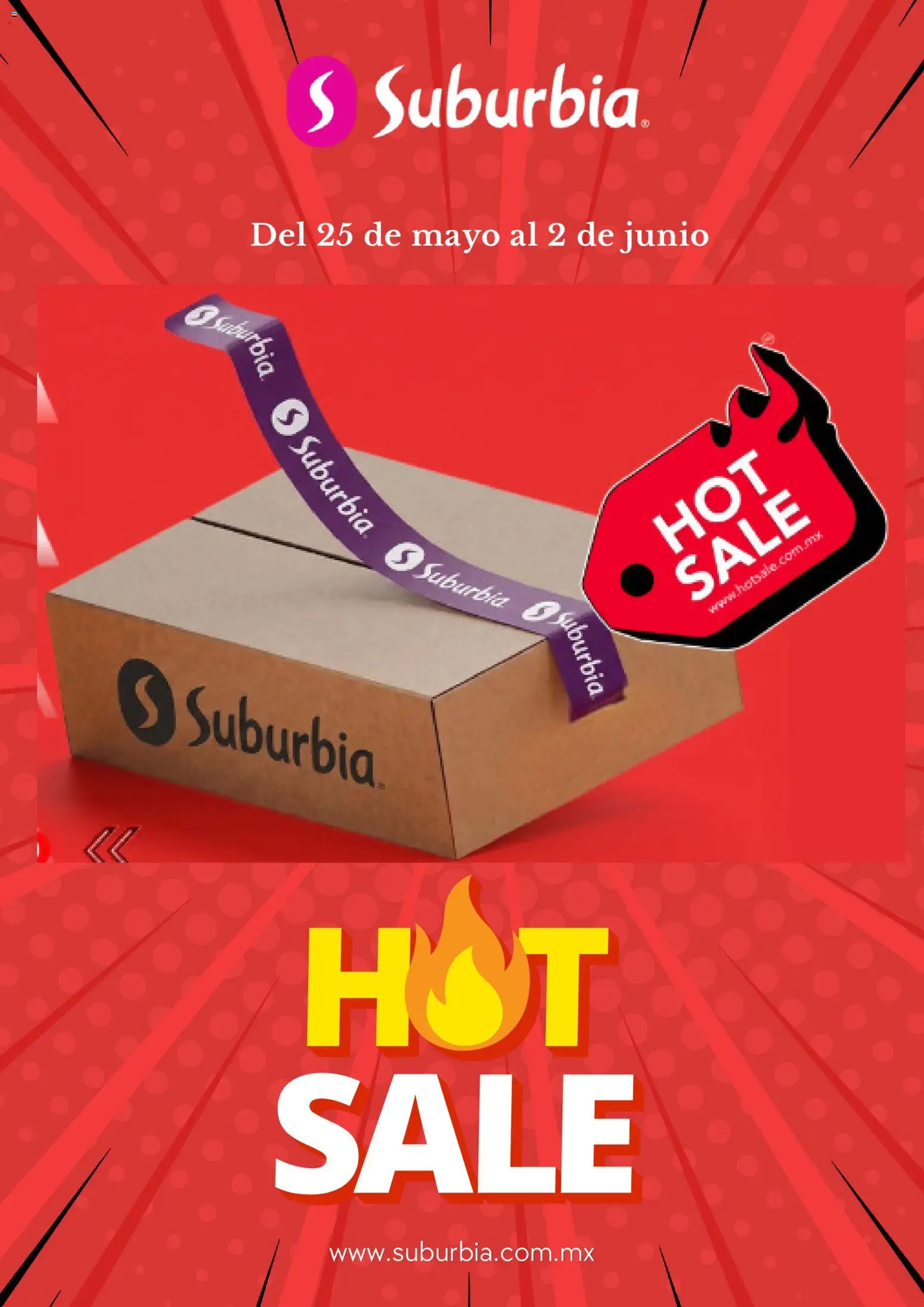 Catálogo Junio con ofertas para hoy ✳️ Suburbia HOT SALE 2026 | México