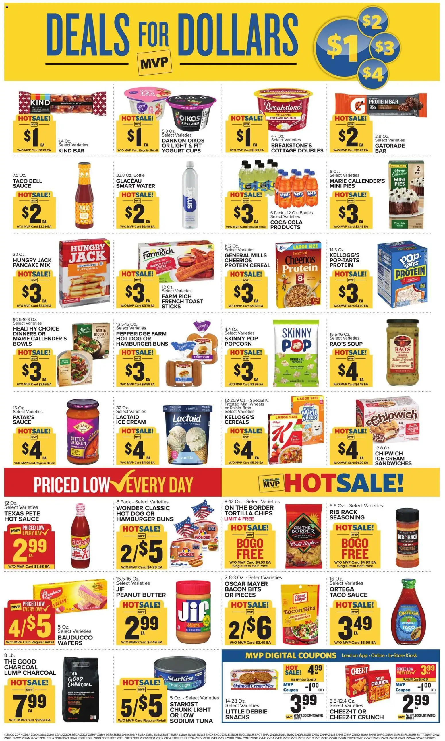 Food Lion Weekly Ad - valid from 10.06.2026 | Page: 7 | Products: Berries, Beef, Cereals, Cream