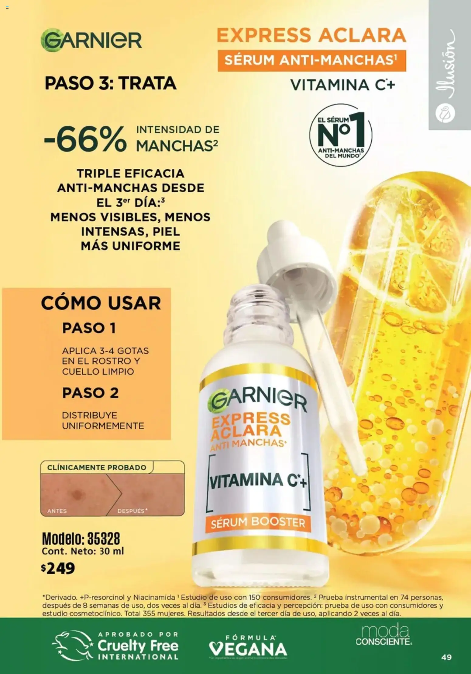 Nuevas ofertas de Ilusión válidas en toda la República Mexicana desde el 01/07/2026. ¡Encuentra las mejores ofertas en Ilusión catálogo Marcas Amigas! | Página: 51 | Productos: Serum