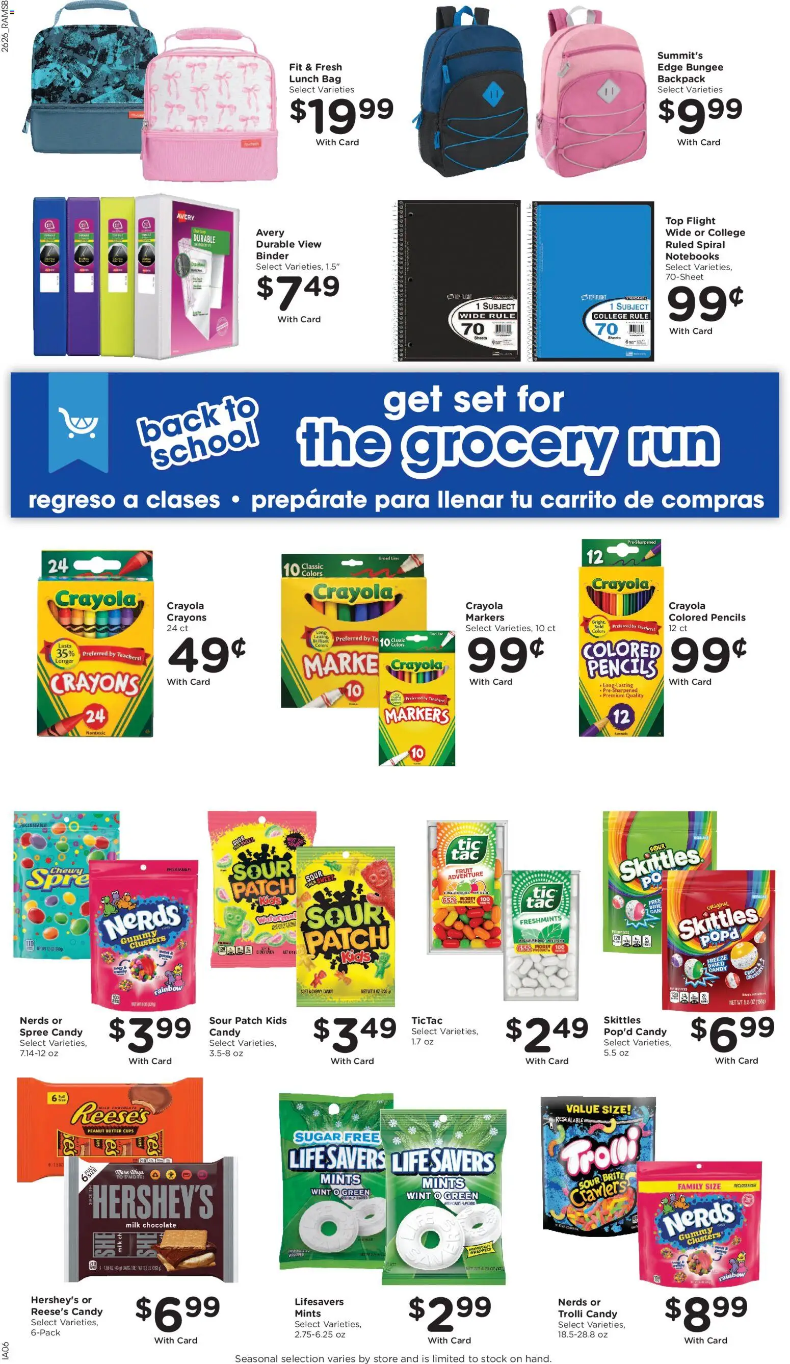 Ralphs Weekly Ad - valid from 07/29/2026 | Page: 17 | Products: Butter, Chocolate, Sugar, Bag
