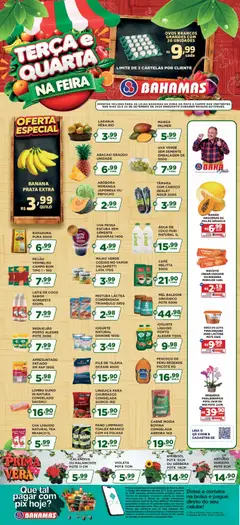 Bahamas Supermercados ofertas Terça e Quarta na Feira - Pré-Visualização do folheto da loja Bahamas Supermercados, válido de 22/09/2026