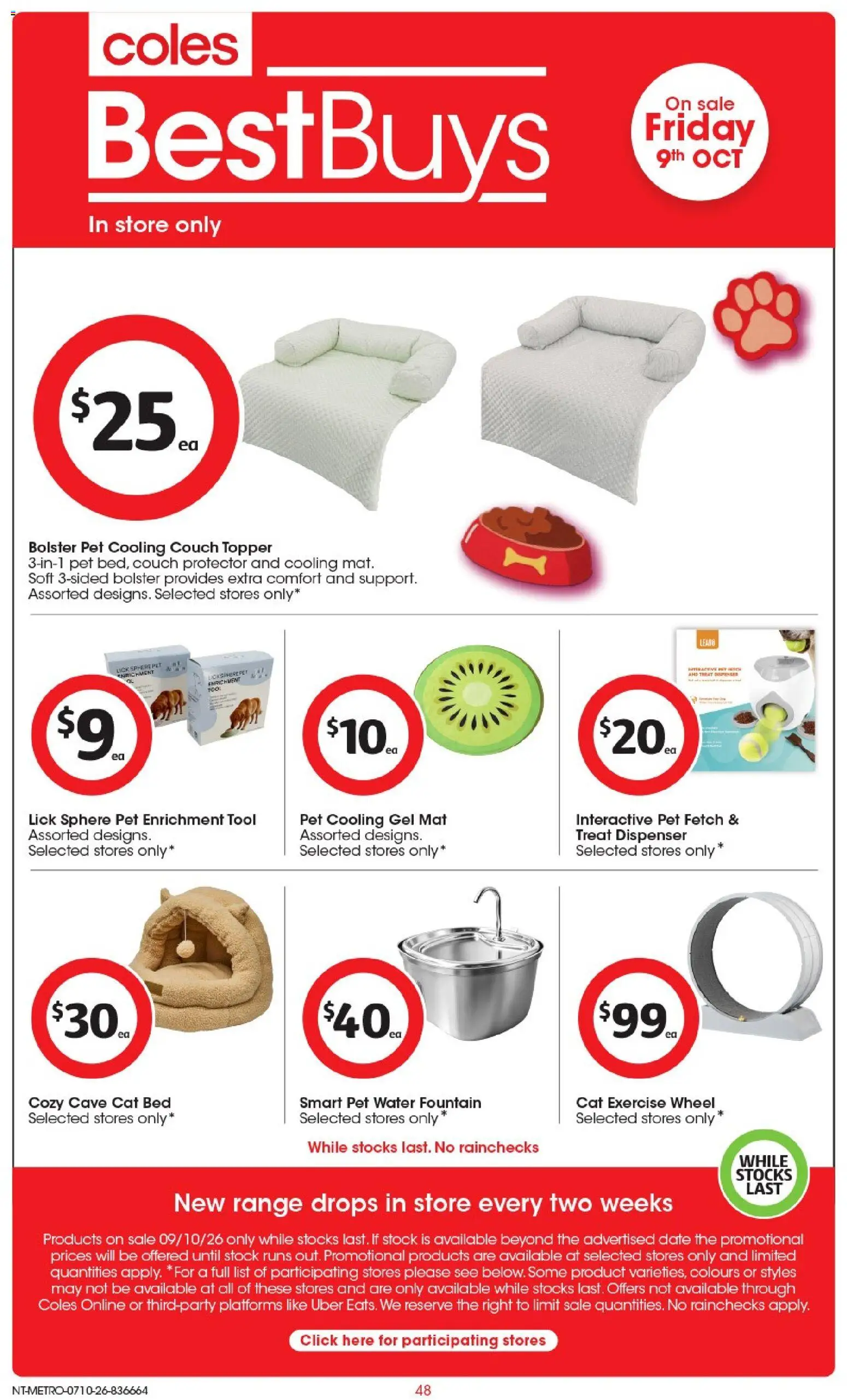 Coles catalogue - valid from 07/10/2026 | Page: 48