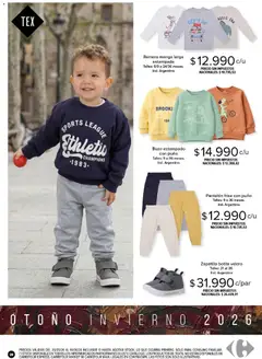 Vista previa Carrefour - Tex | Otoño - Invierno válido desde el 20.05.2026 | Página: 28 | Productos: Manga, Remera, Buzo
