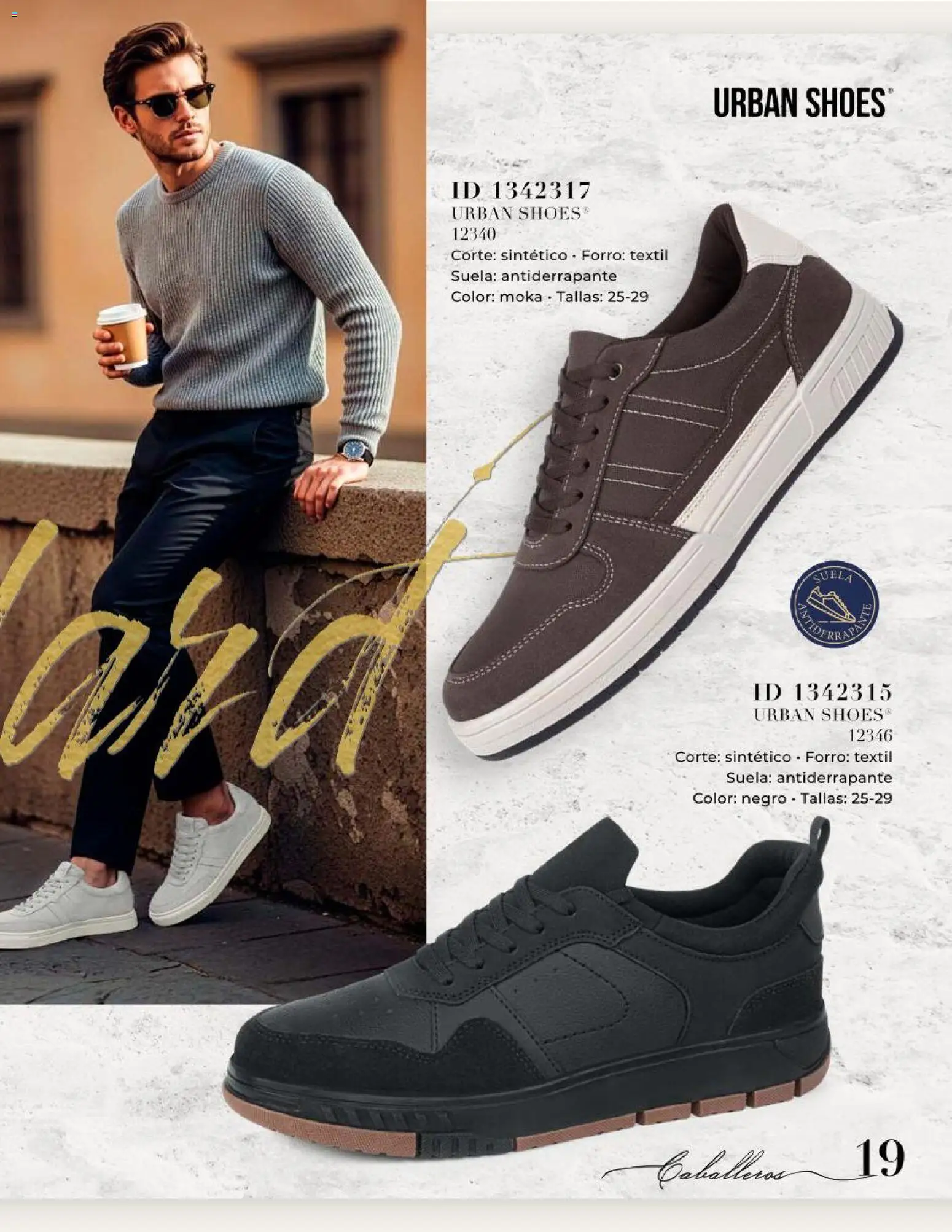 Nuevas ofertas de Price Shoes válidas en toda la República Mexicana desde el 14.05.2026. ¡Encuentra las mejores ofertas en Price Shoes catálogo Caballeros! | Página: 19