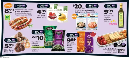 Preview of Thrifty Foods weekly flyer / circulaire from shop Thrifty Foods valid from Jul 2, 2026 | Page: 10 | Products: Beef, Salad, Oil, Coffee