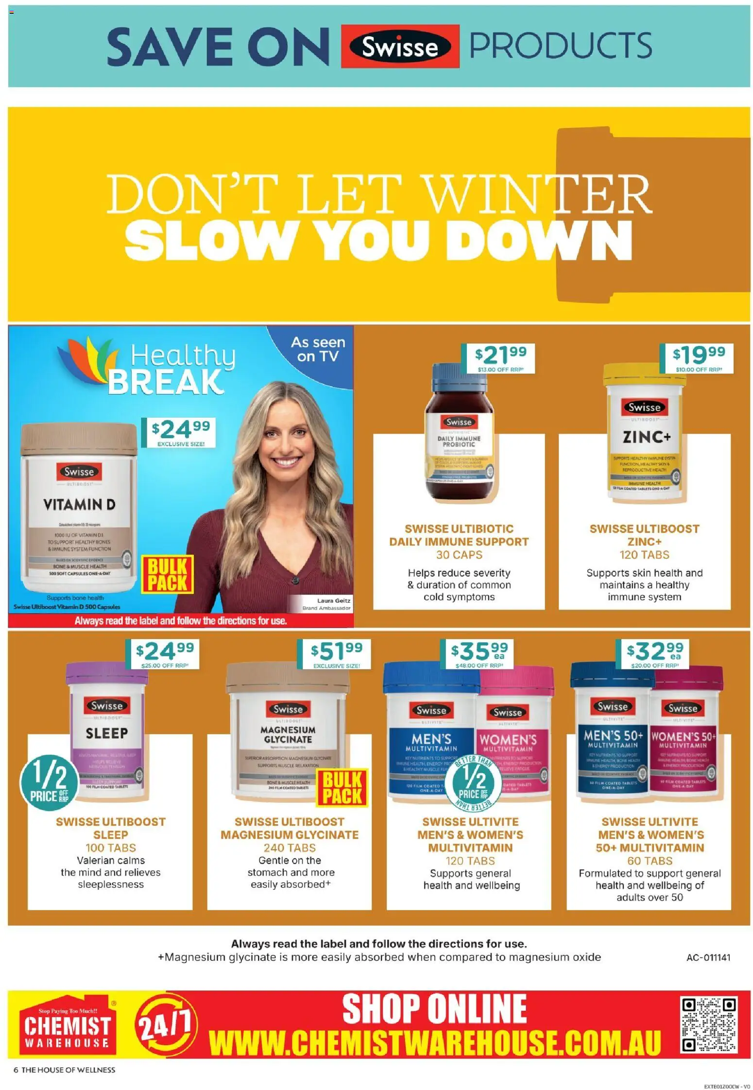 Chemist Warehouse catalogue - valid from 09/07/2026 | Page: 6 | Products: Tv, Tablets, Vitamin, Zinc
