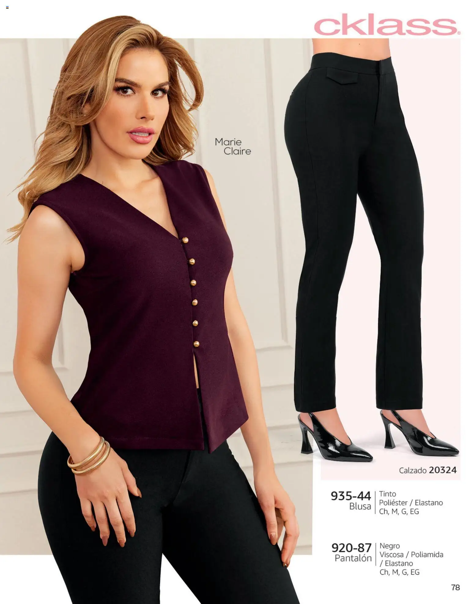 Nuevas ofertas de Cklass válidas en toda la República Mexicana desde el 08/07/2026. ¡Encuentra las mejores ofertas en Cklass catálogo Otoño Invierno! | Página: 81 | Productos: Blusa