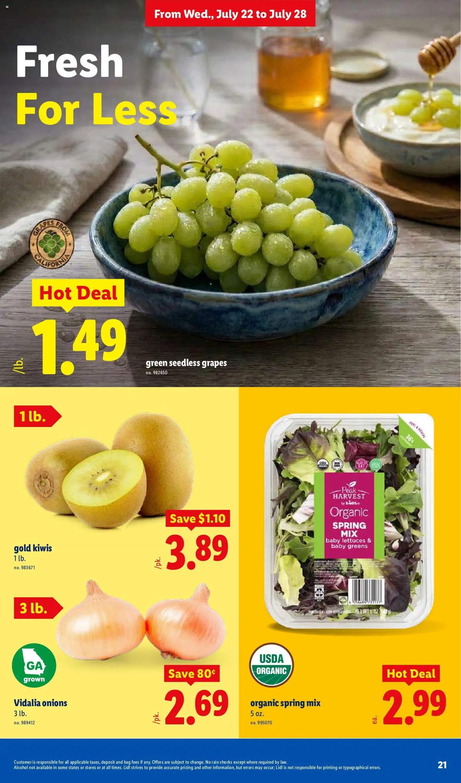 Lidl Weekly Ad - valid from 07/22/2026 | Page: 21